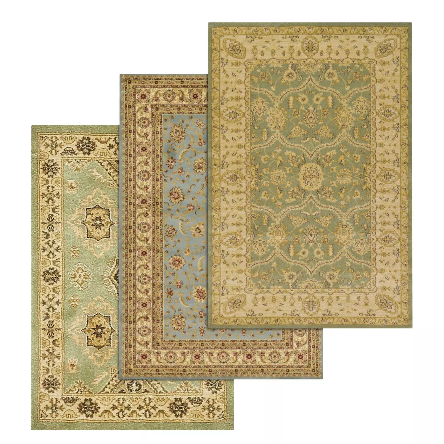Rug Set 1885 3D model_0