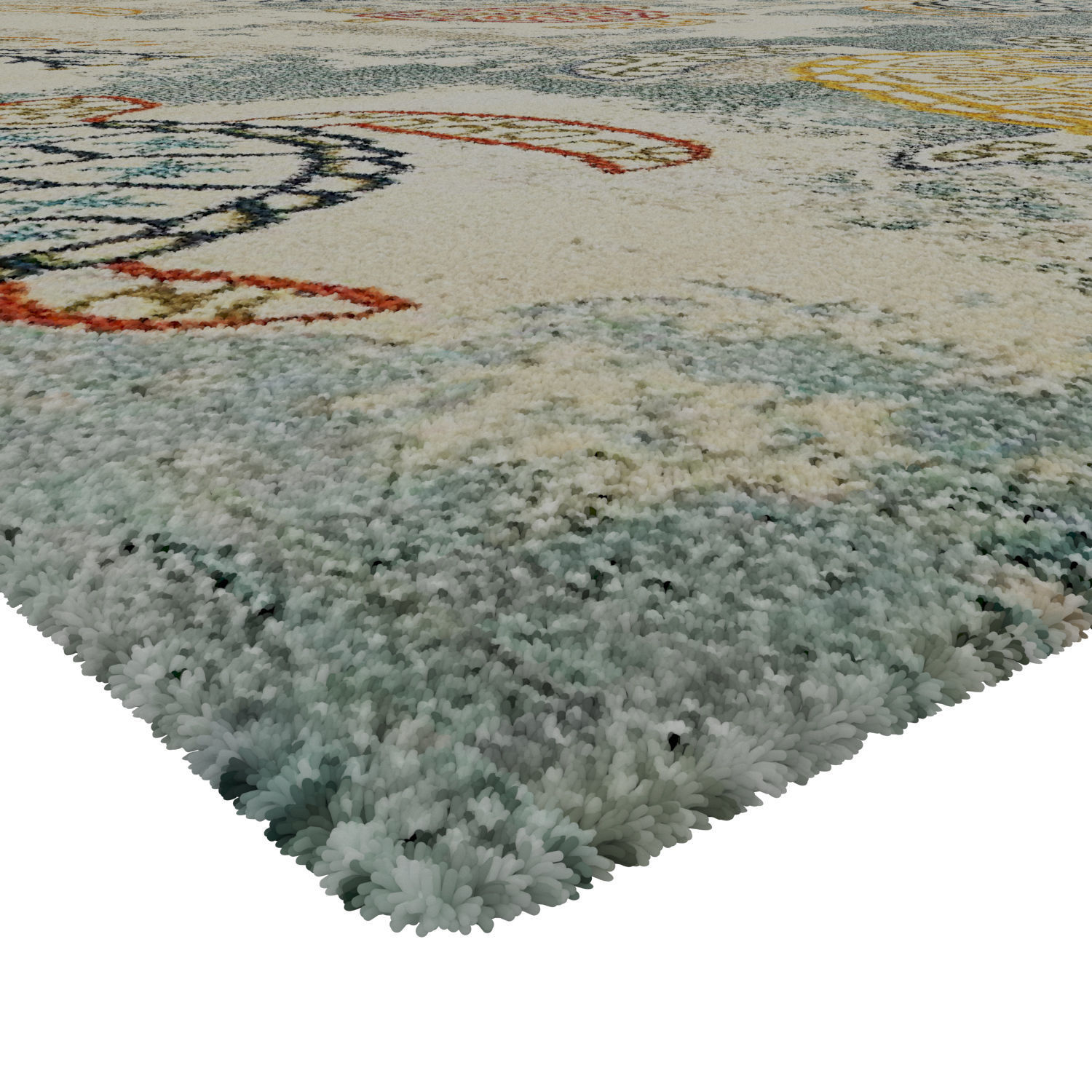 Rug Set 1886 3D model_1