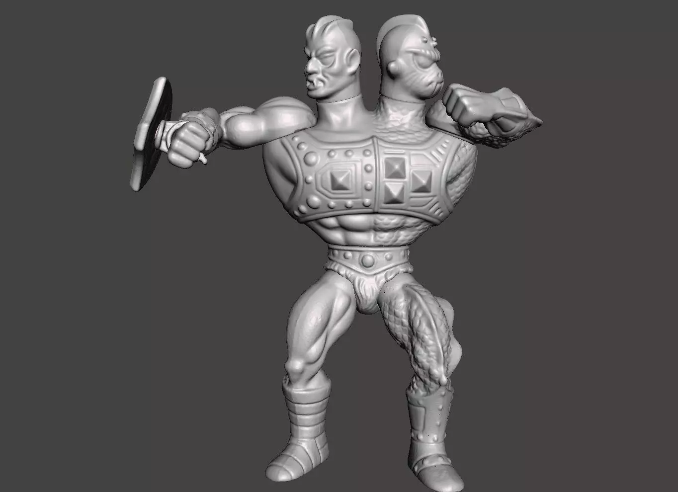 TWO BAD MOTU VINTAGE ACTION FIGURE COMPLETE 3D print model_0