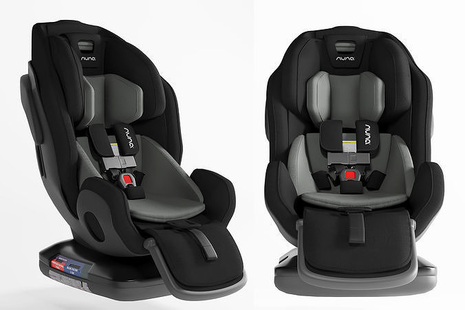 3dasset nuna exec car seat 3D model