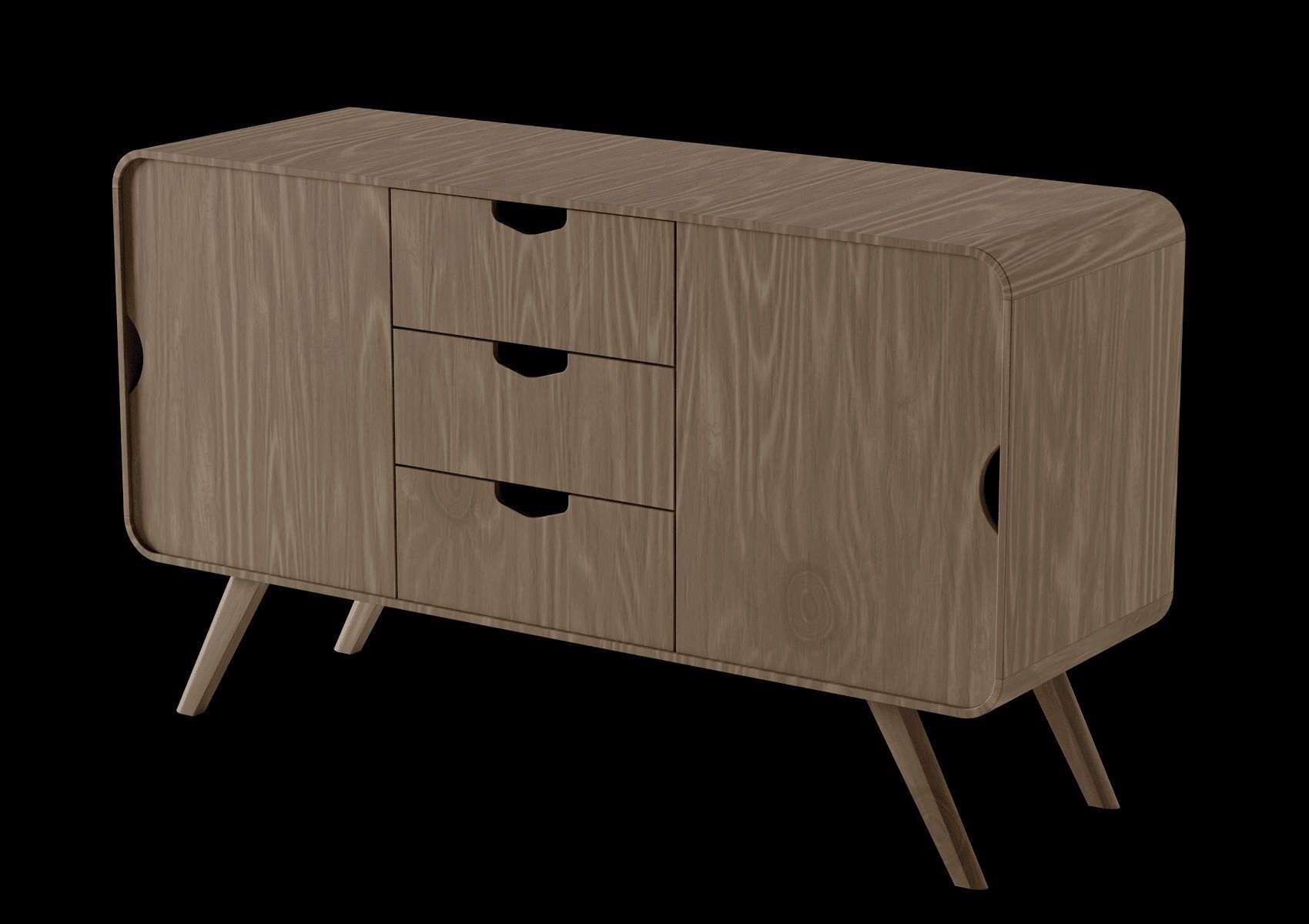 Furniture Collection - Sideboard Pack 1 3D model_22
