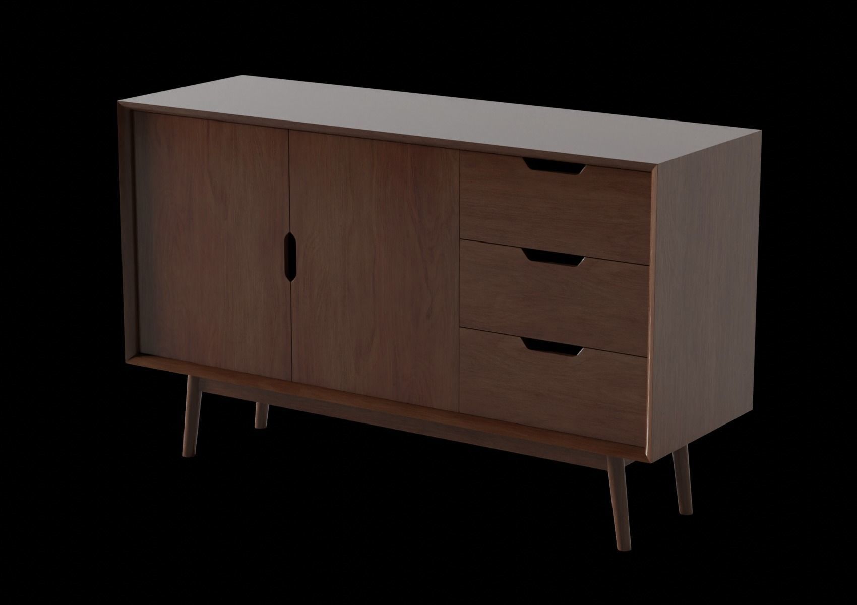 Furniture Collection - Sideboard Pack 1 3D model_27