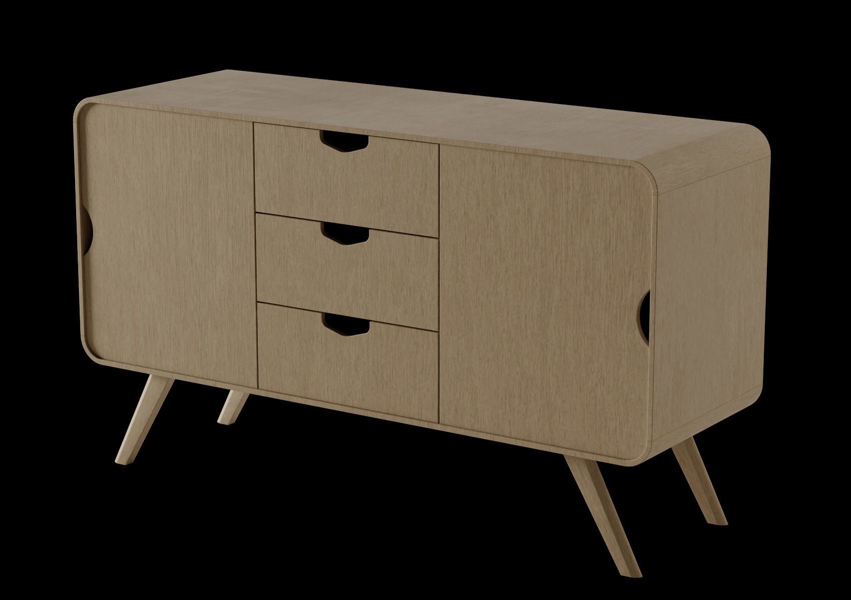 Furniture Collection - Sideboard Pack 1 3D model_19