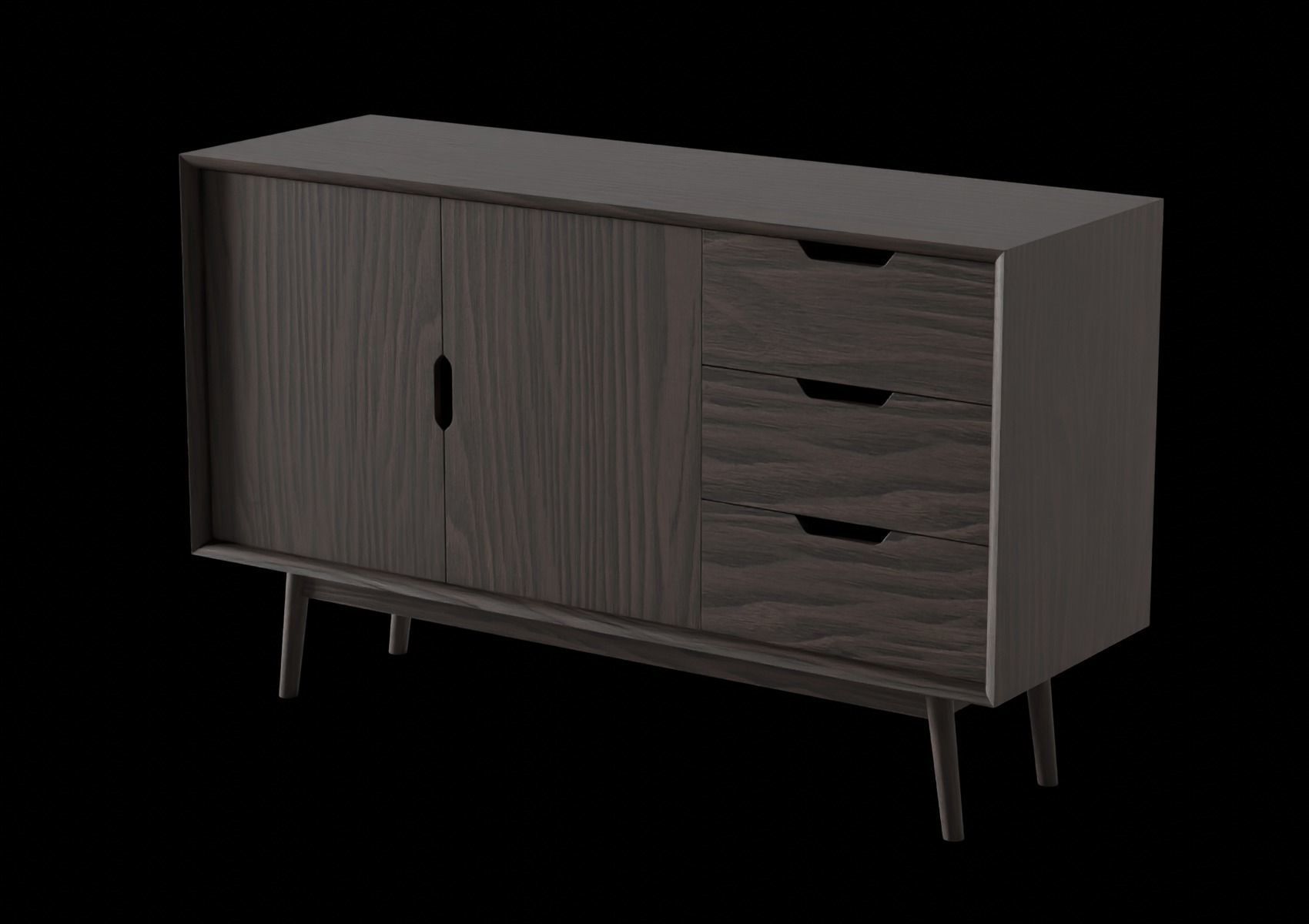 Furniture Collection - Sideboard Pack 1 3D model_30
