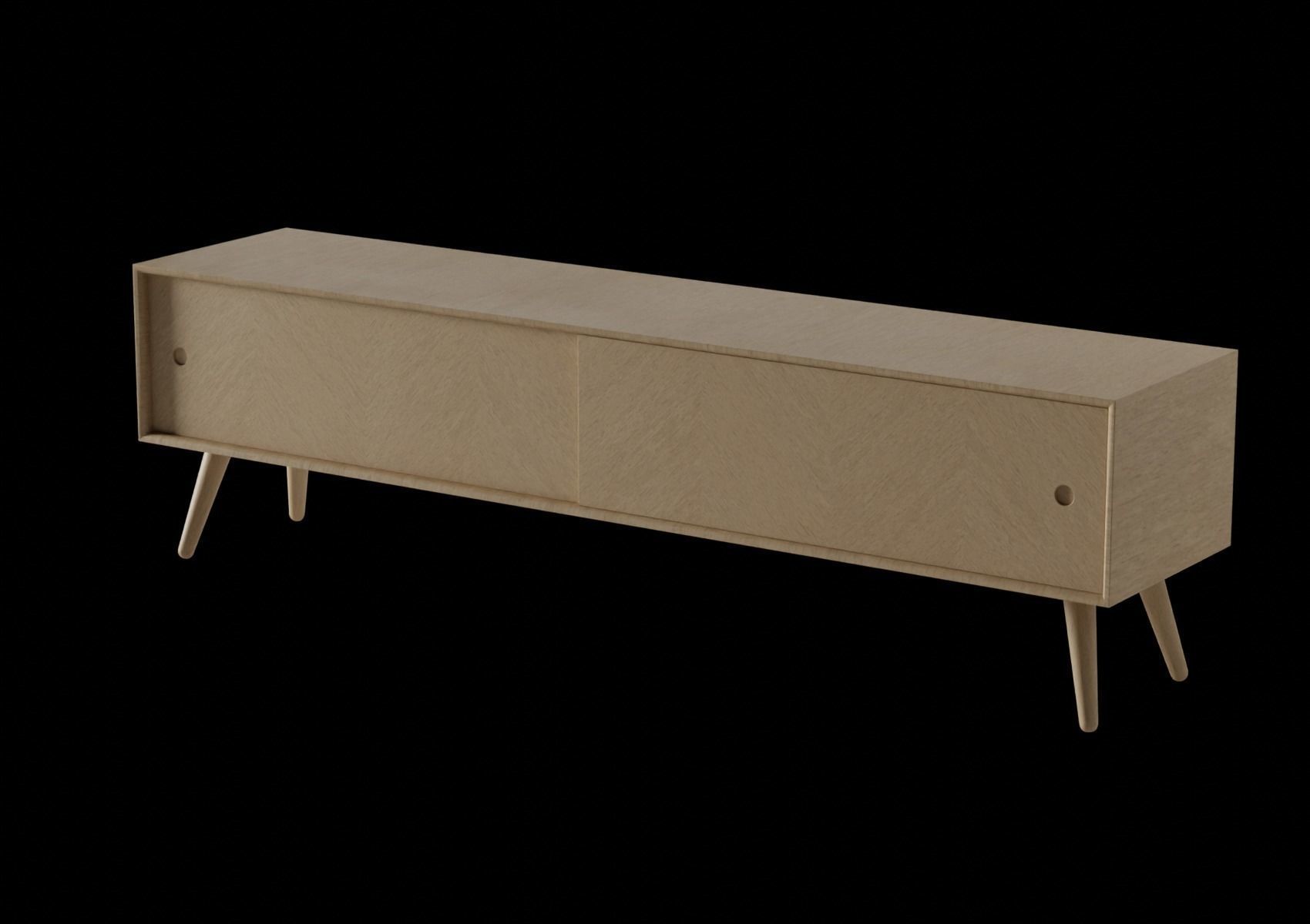 Furniture Collection - Sideboard Pack 1 3D model_7