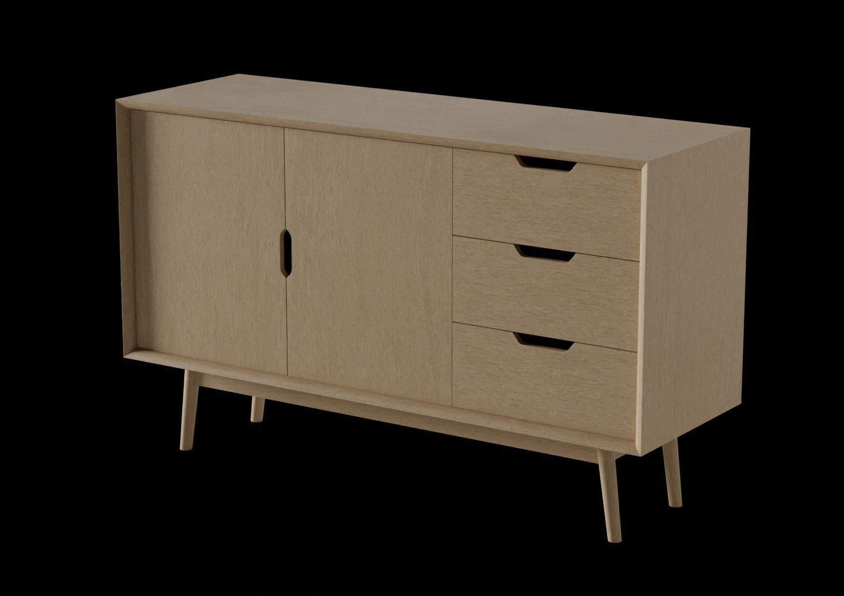 Furniture Collection - Sideboard Pack 1 3D model_25