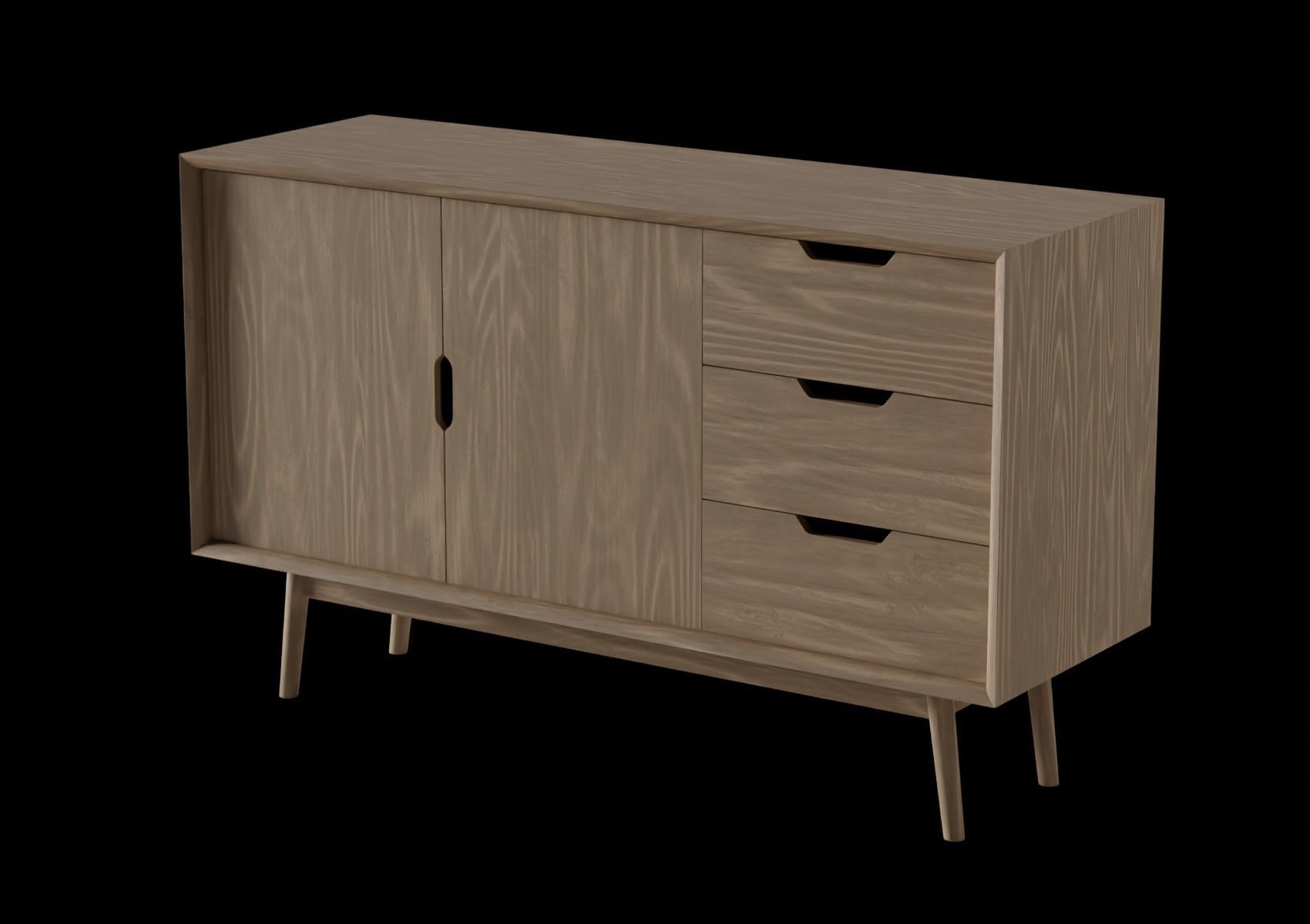 Furniture Collection - Sideboard Pack 1 3D model_28