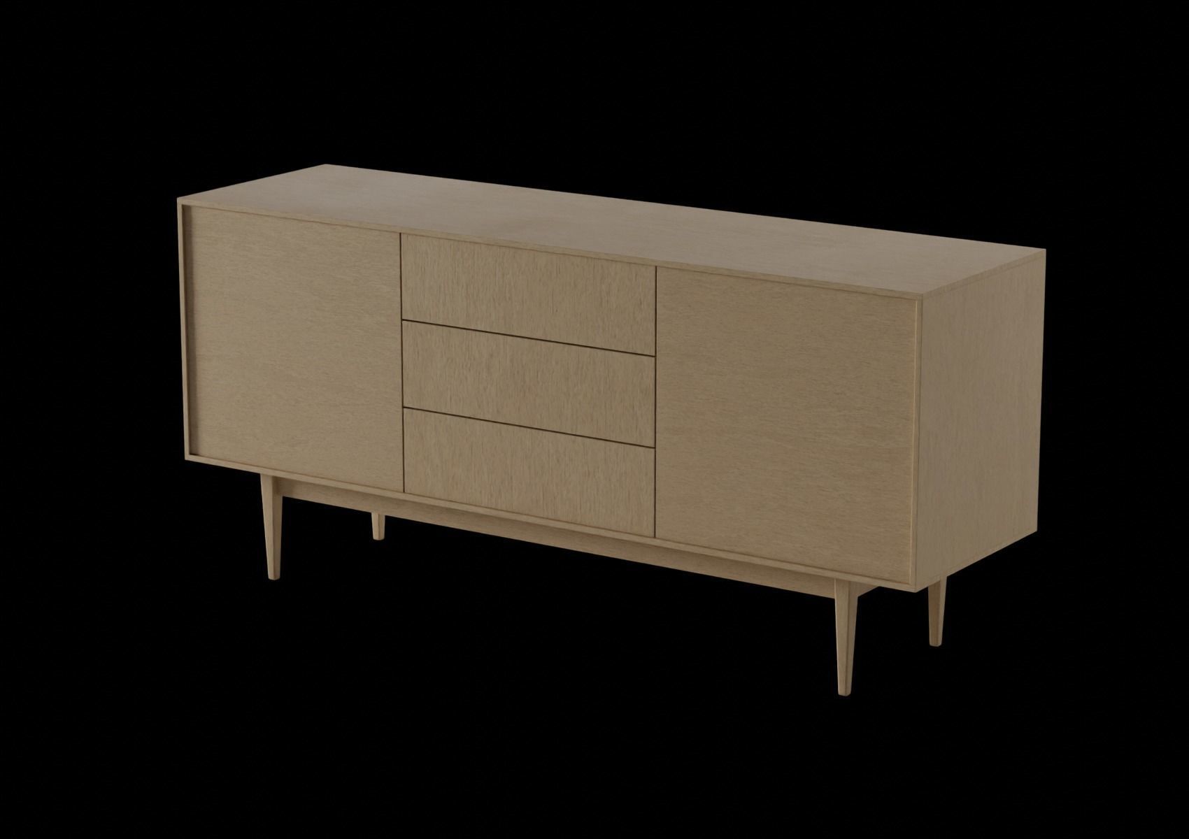 Furniture Collection - Sideboard Pack 1 3D model_13