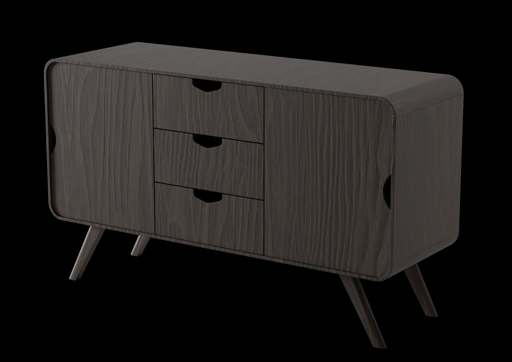 Furniture Collection - Sideboard Pack 1 3D model_24