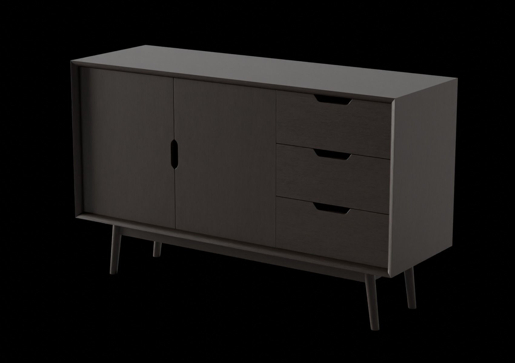 Furniture Collection - Sideboard Pack 1 3D model_29