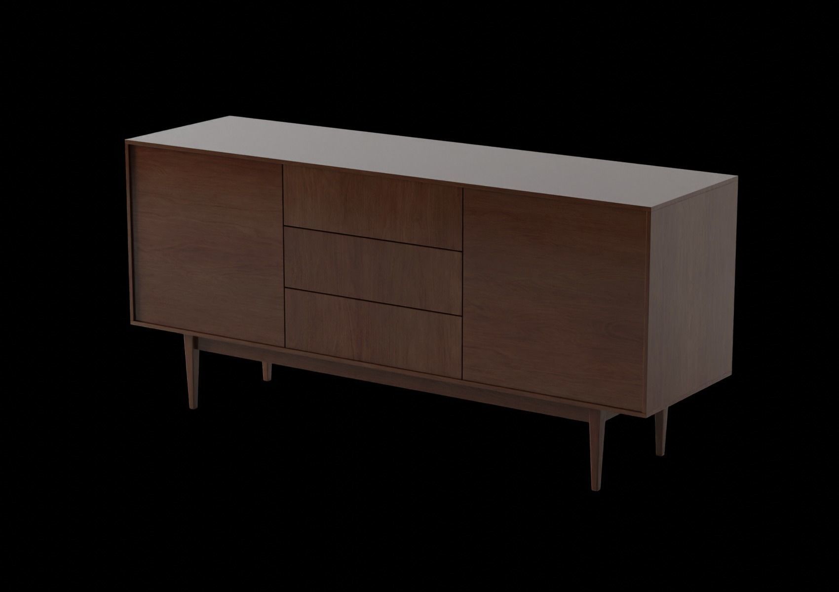 Furniture Collection - Sideboard Pack 1 3D model_15