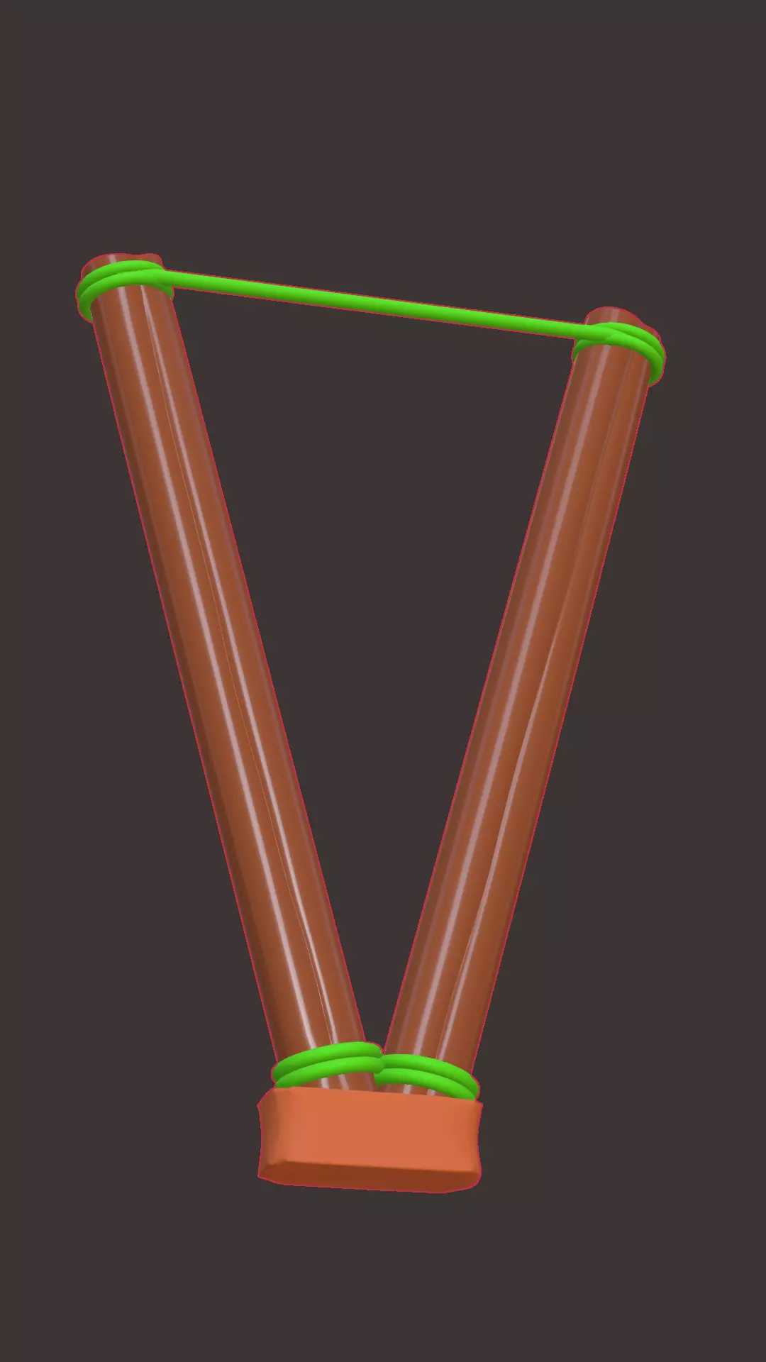 Sling shot - Jungle sling shot Free 3D model