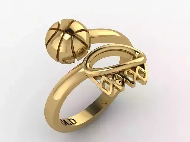 basketball ring 3D print model