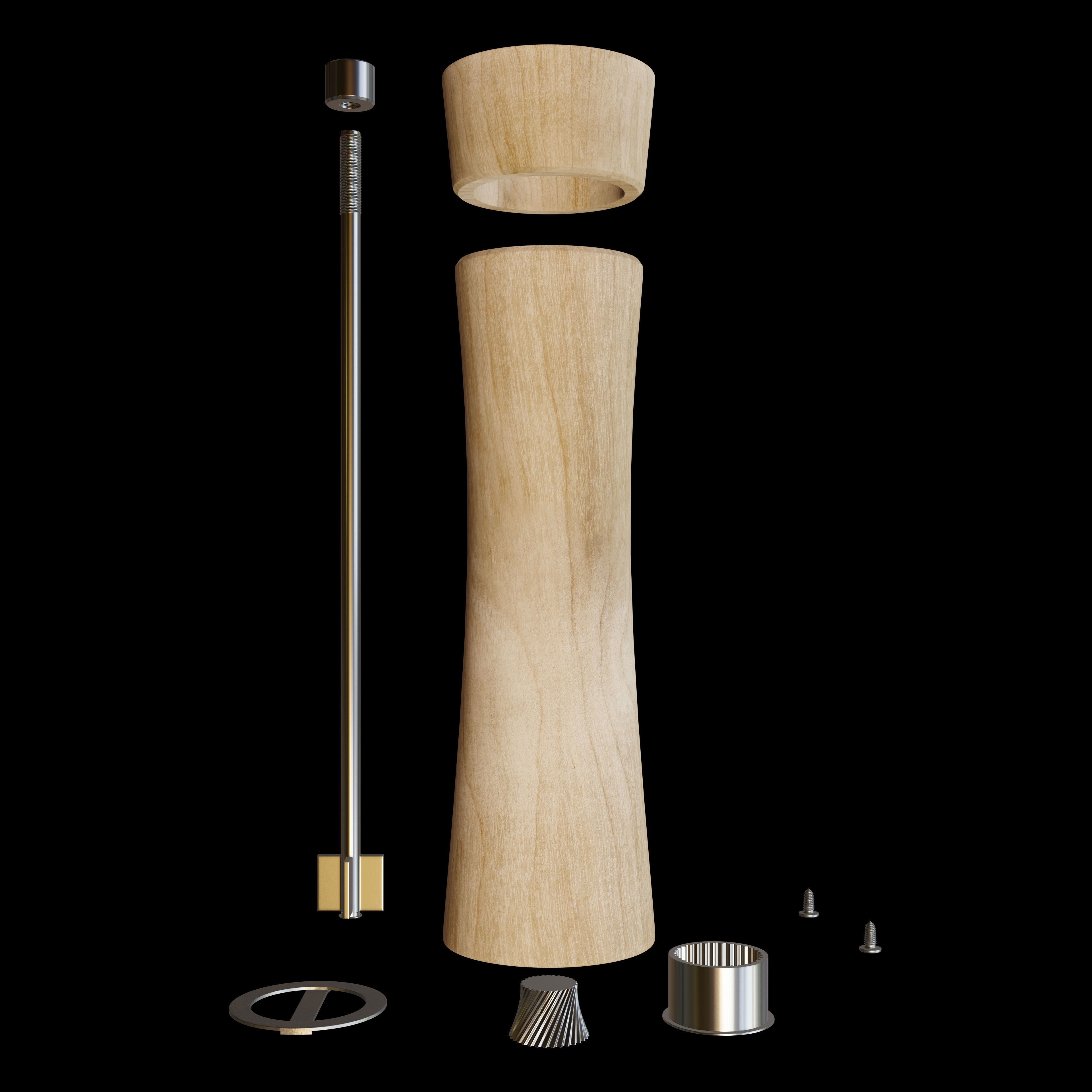 Pepper Mill 3D model_12