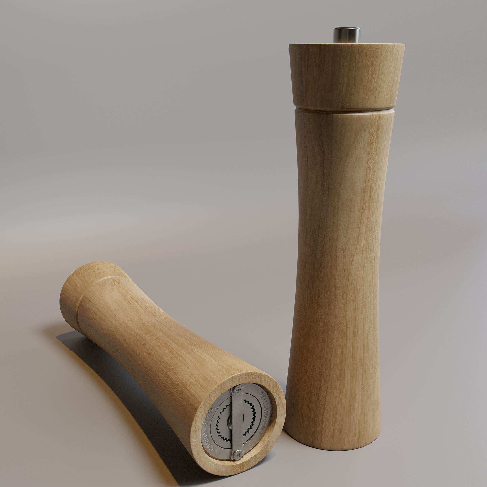 Pepper Mill 3D model_1
