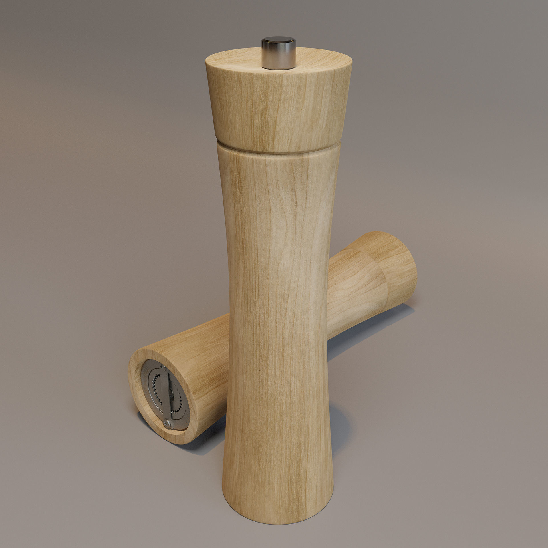 Pepper Mill 3D model_4