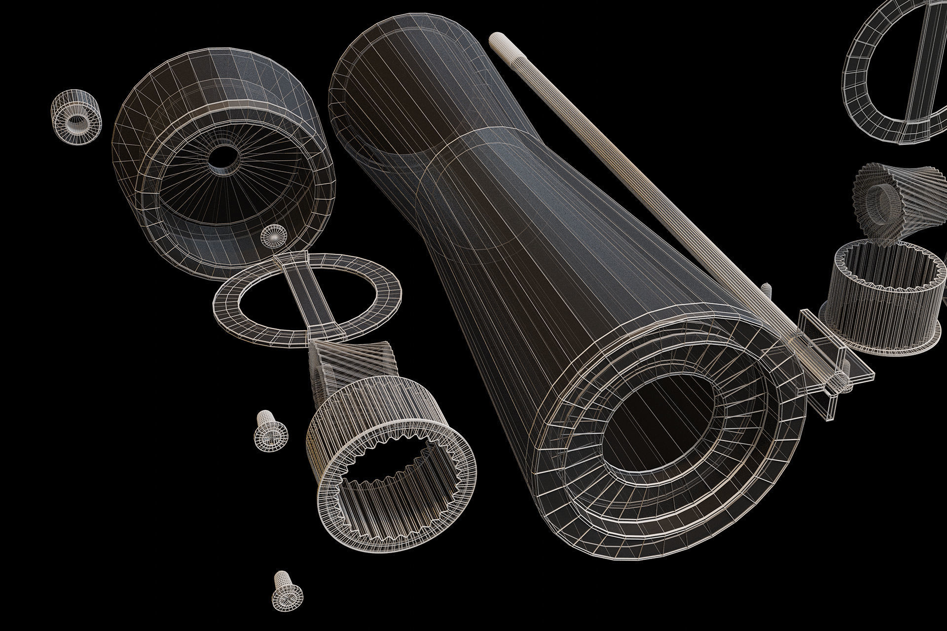 Pepper Mill 3D model_10