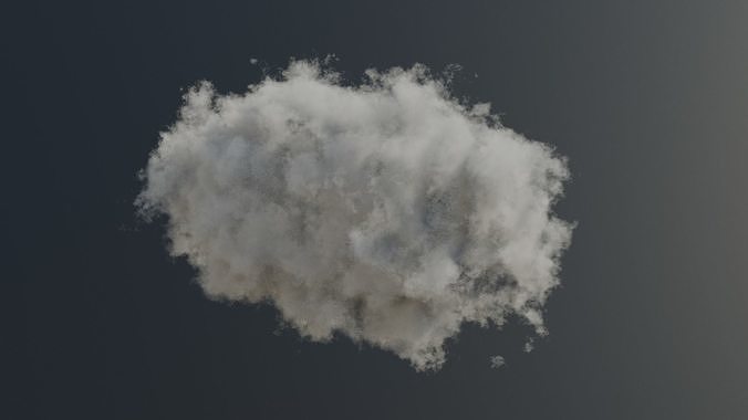 Procedural Clouds 3D model