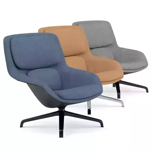 Herman Miller Striad lounge chair 3D model
