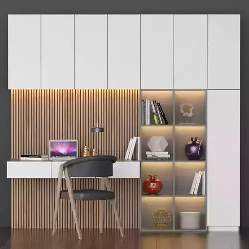 work place 004 3D model