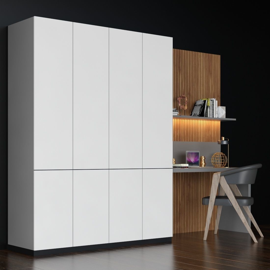 work place 005 3D model_1