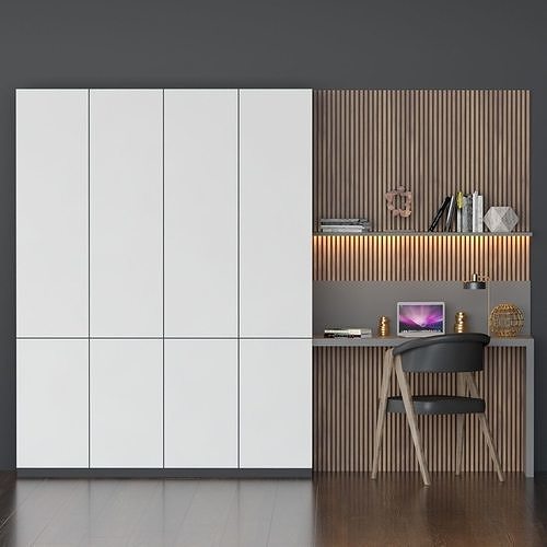 work place 005 3D model
