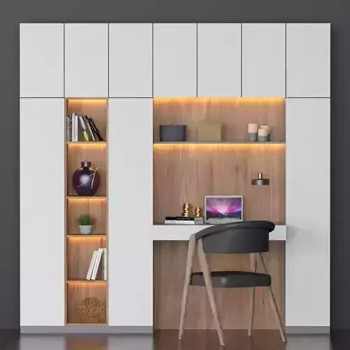 work place 006 3D model