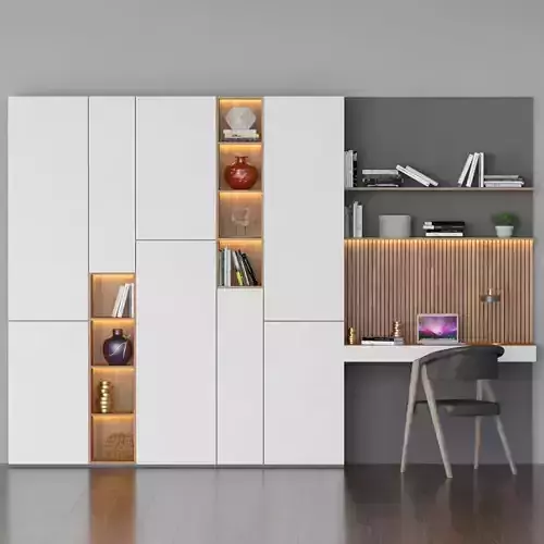 work place 007 3D model