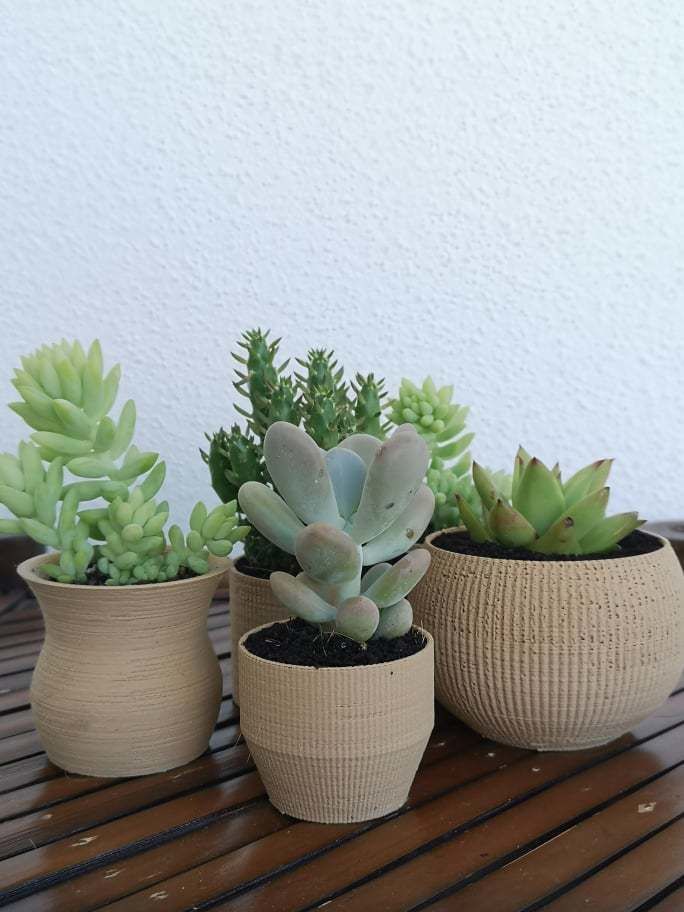 Landy vase - Striped 6 3D print model_1