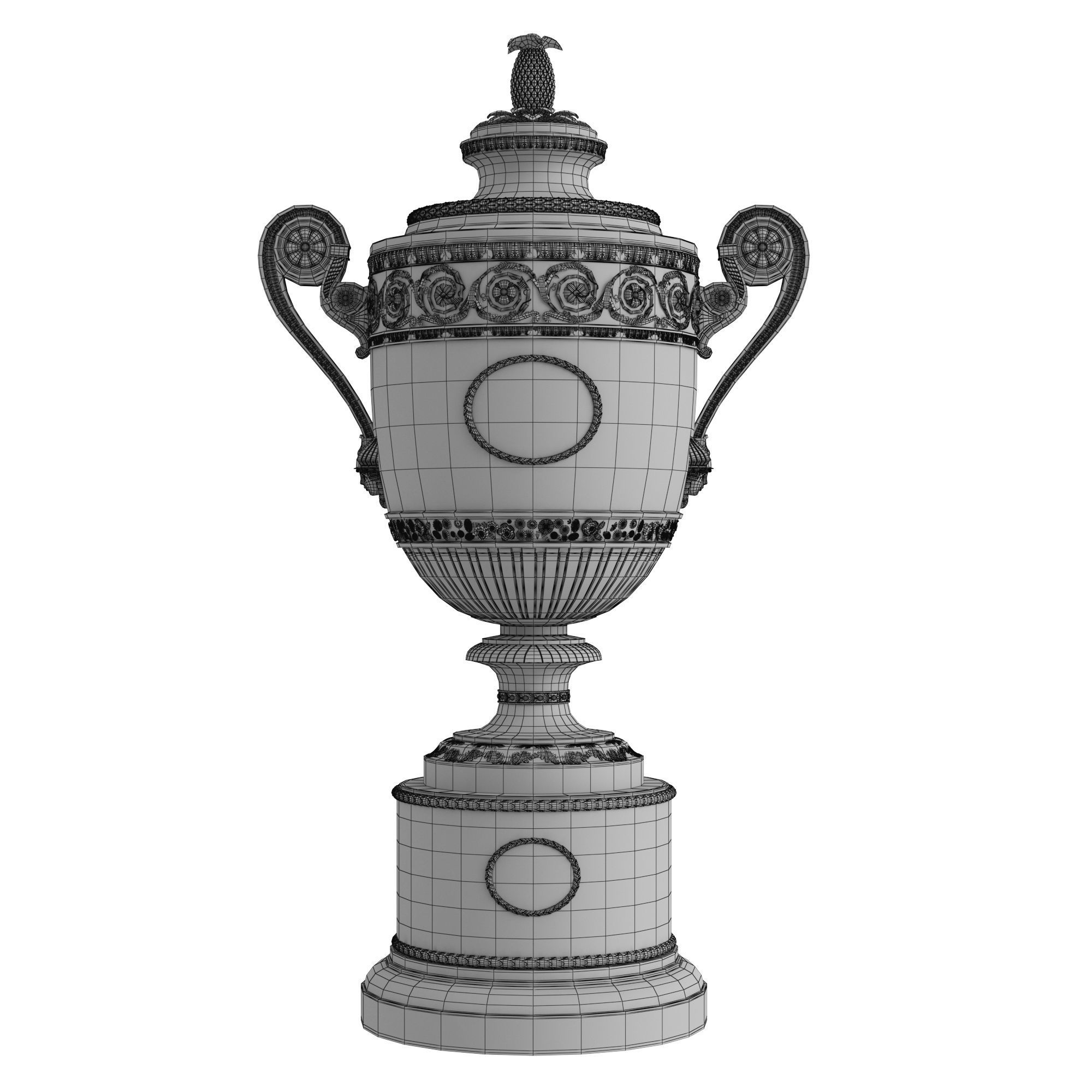 Wimbledon Trophy 3D Model 3D model_14