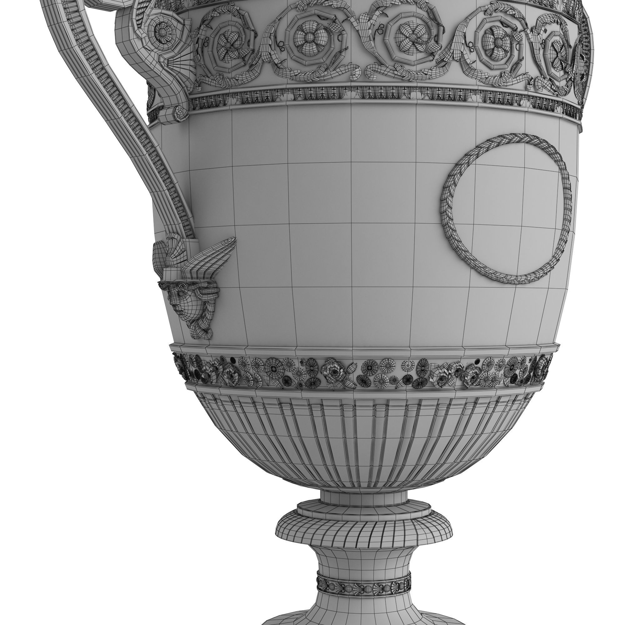 Wimbledon Trophy 3D Model 3D model_20