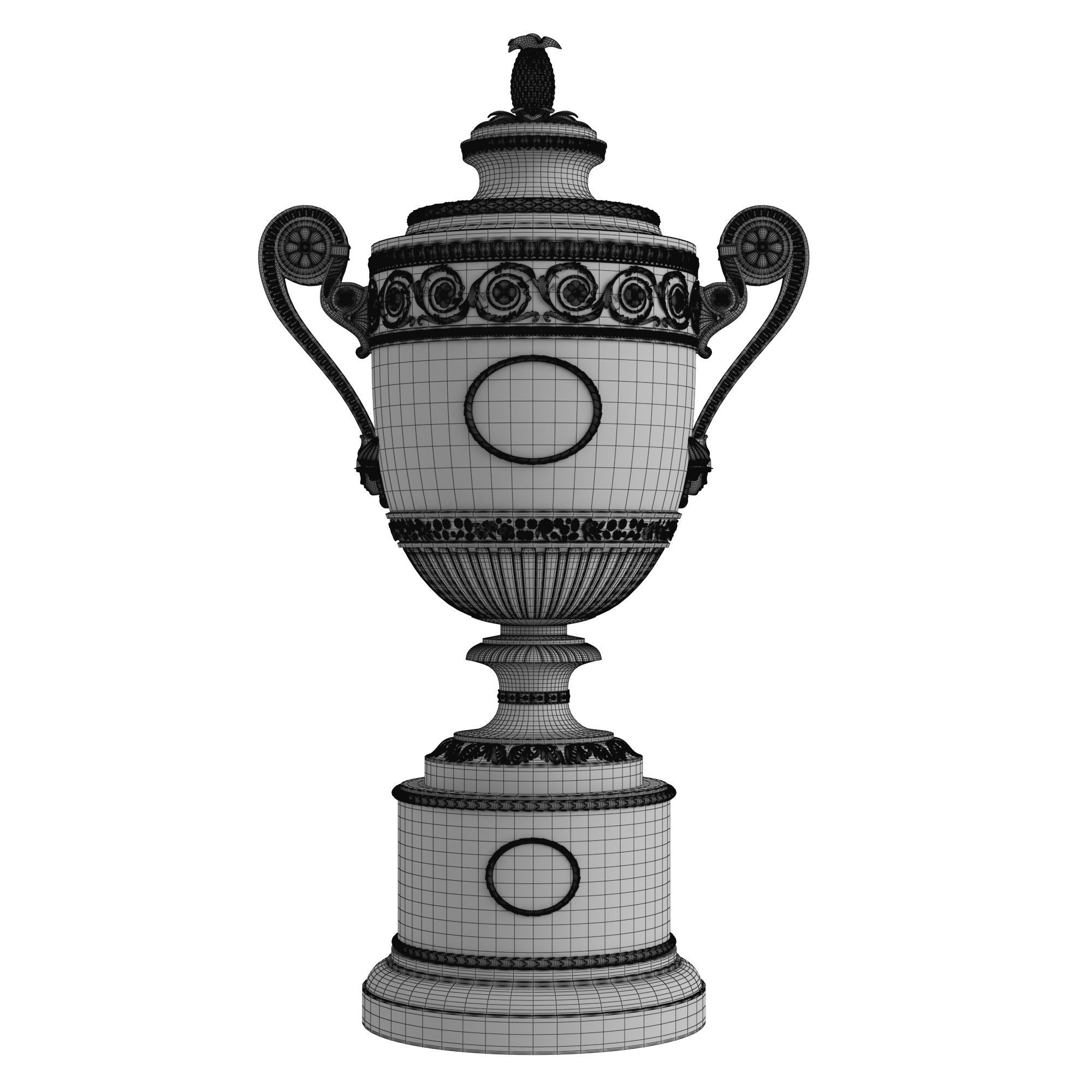 Wimbledon Trophy 3D Model 3D model_15