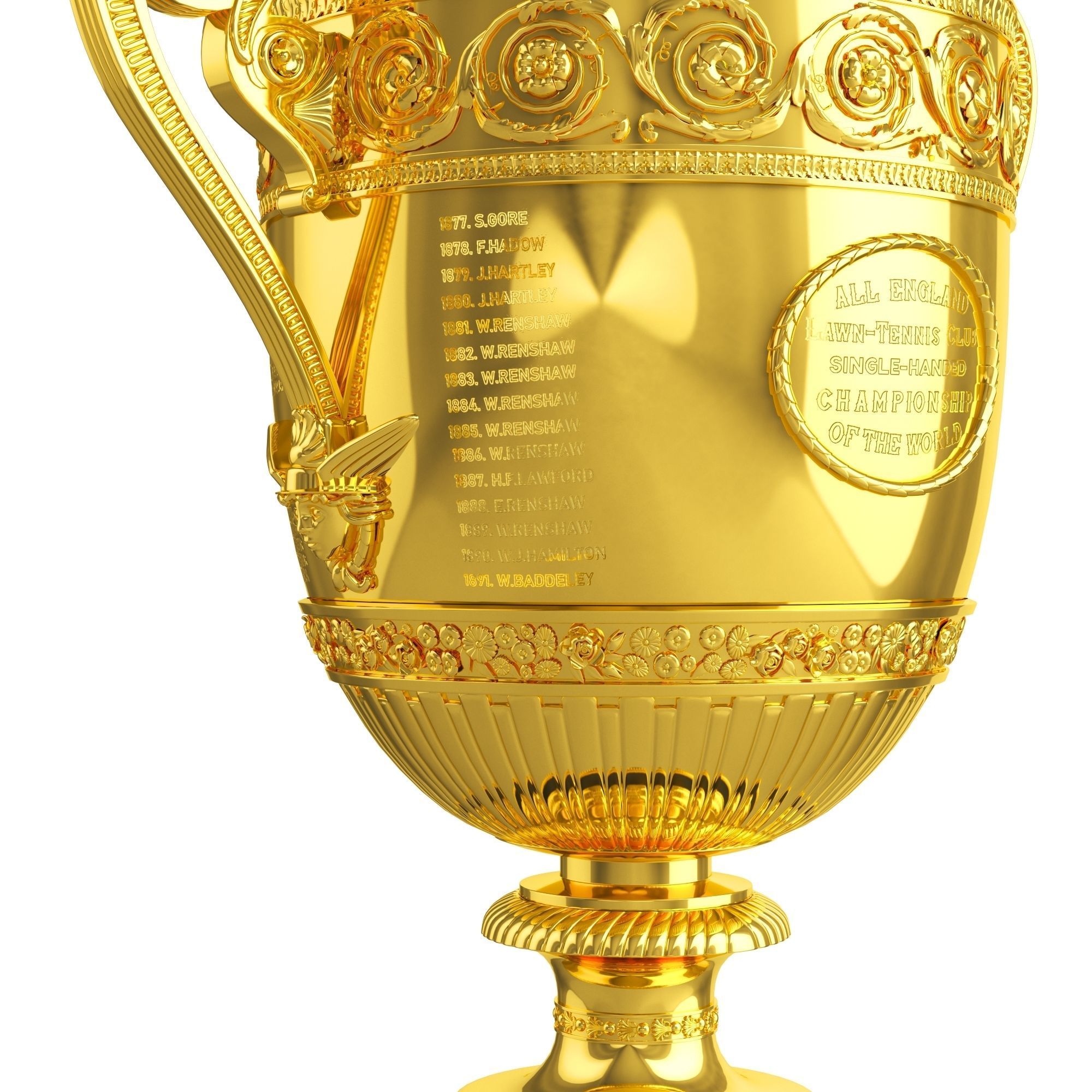 Wimbledon Trophy 3D Model 3D model_6