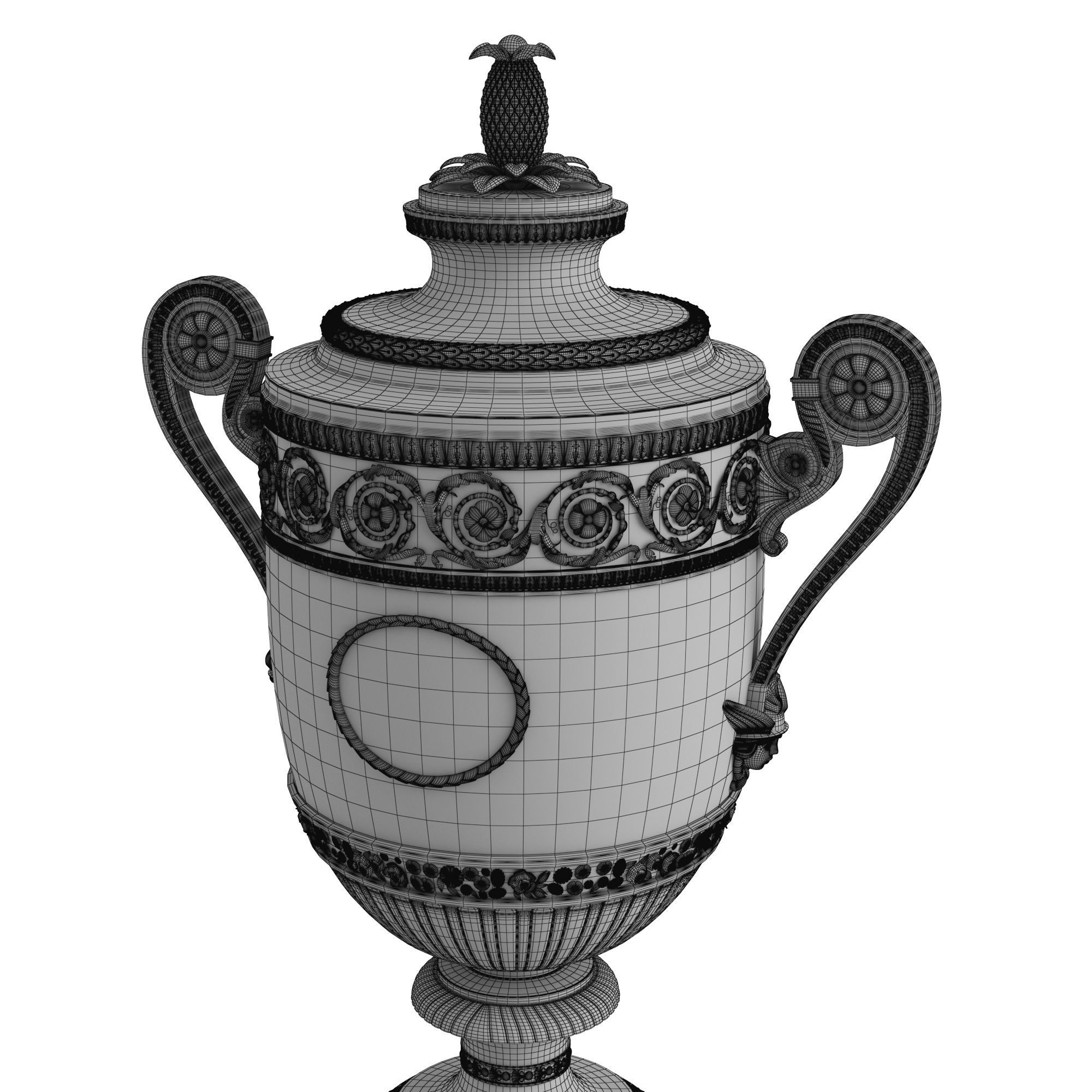 Wimbledon Trophy 3D Model 3D model_18