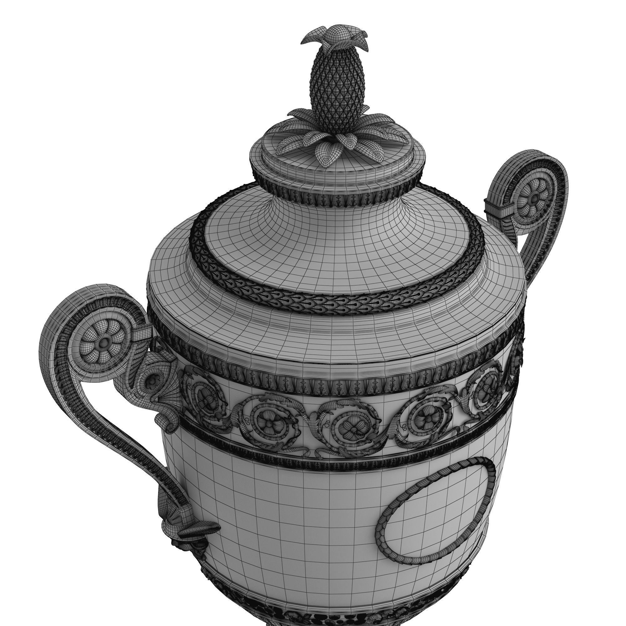 Wimbledon Trophy 3D Model 3D model_23