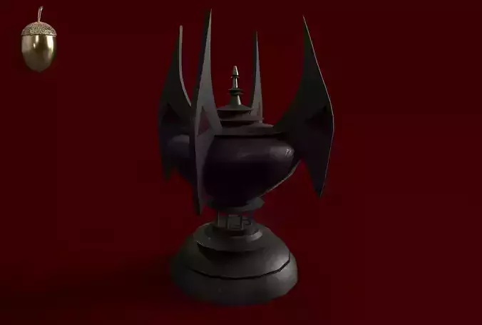 Sci-Fi Dark Chalice Artifact