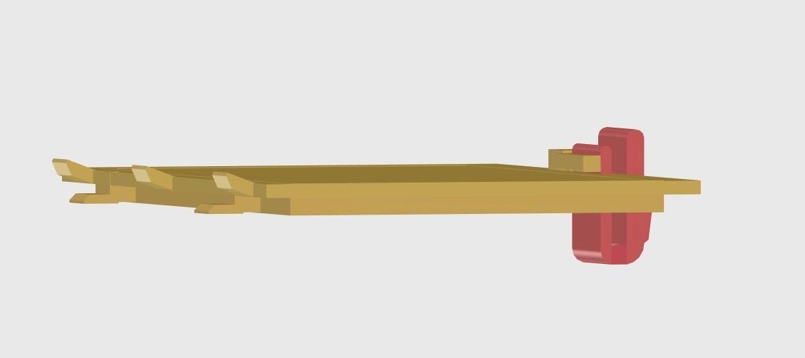 Fiat 500 Front Wheel Arch Liner Blanking Plug 3D print model_2