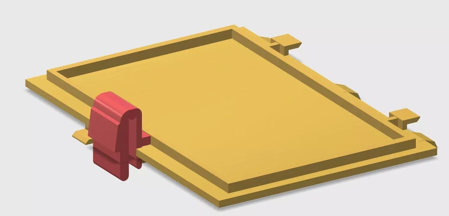 Fiat 500 Front Wheel Arch Liner Blanking Plug 3D print model_0