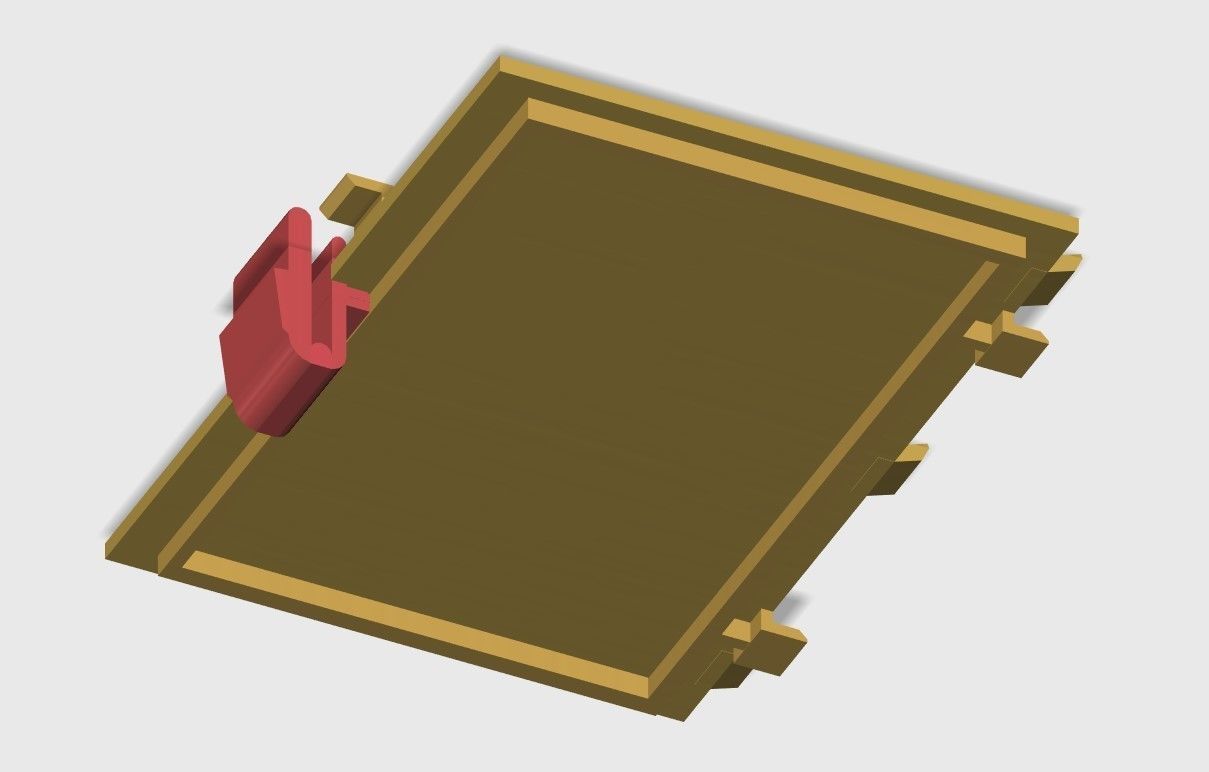 Fiat 500 Front Wheel Arch Liner Blanking Plug 3D print model_1