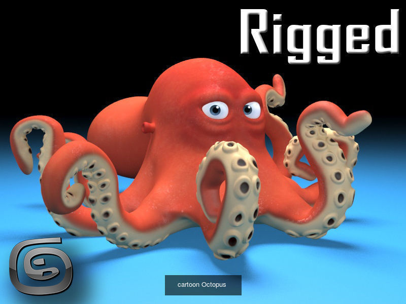 cartoon sea pack 3D Model Collection_11