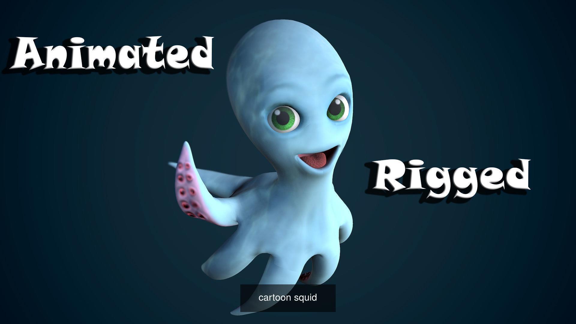 cartoon sea pack 3D Model Collection_15