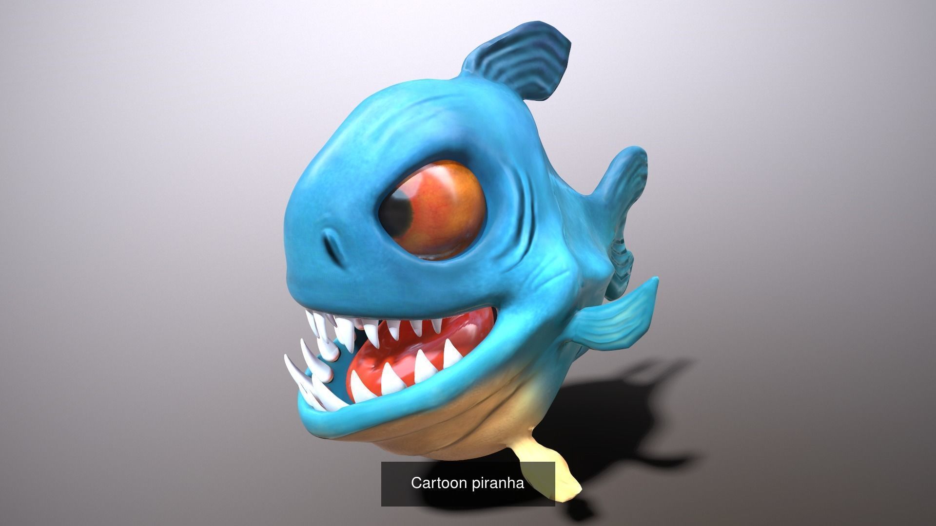 cartoon sea pack 3D Model Collection_17