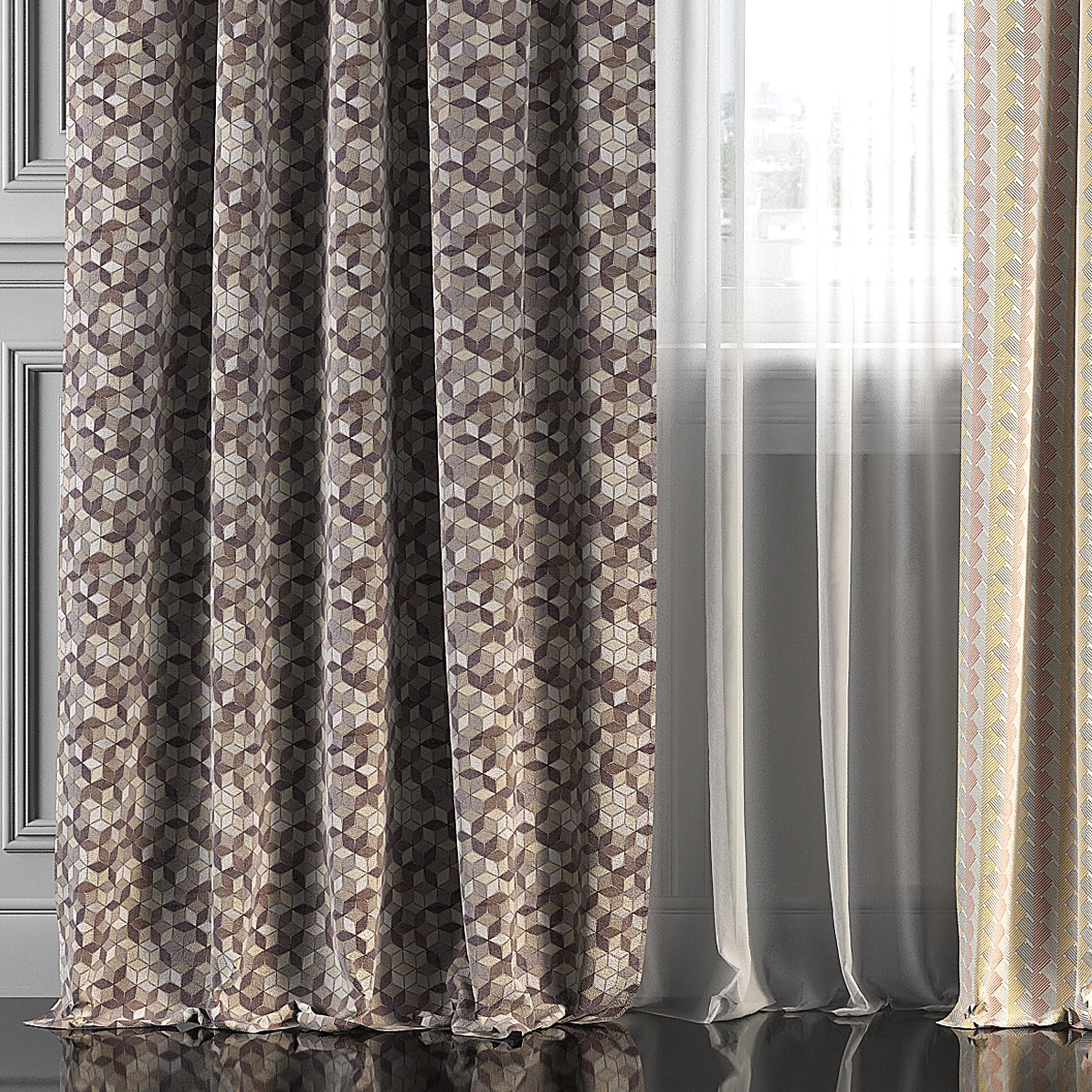 Curtain Set 235 3D model_2