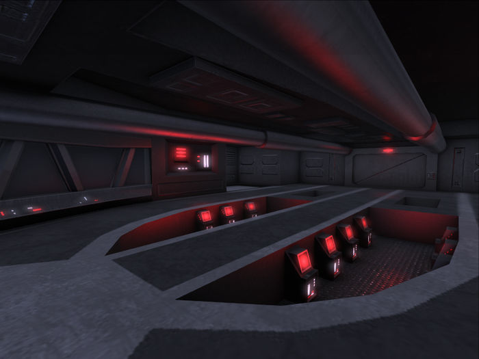 Star Destroyer Bridge Interior Low-poly 3D model_2