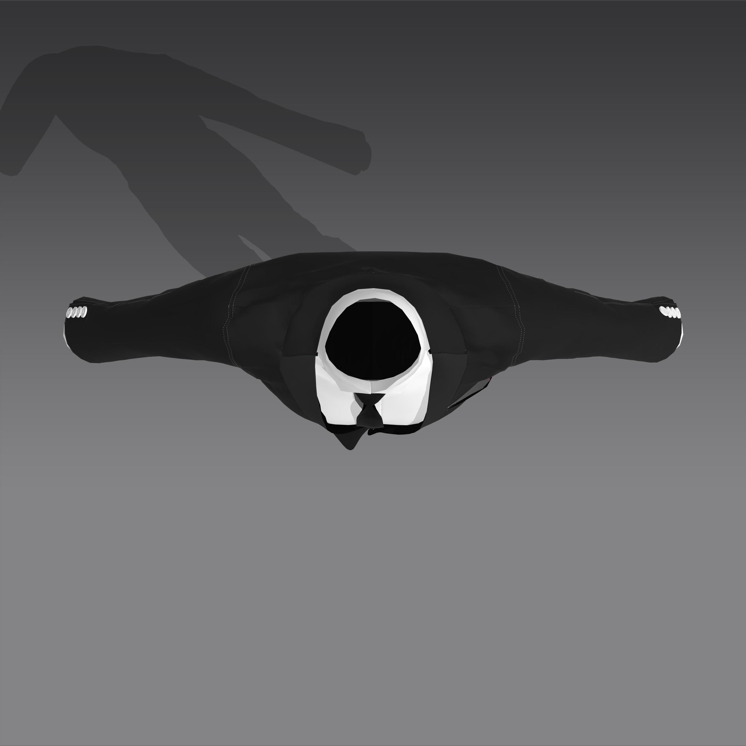 TUXEDO suit 3D model_1