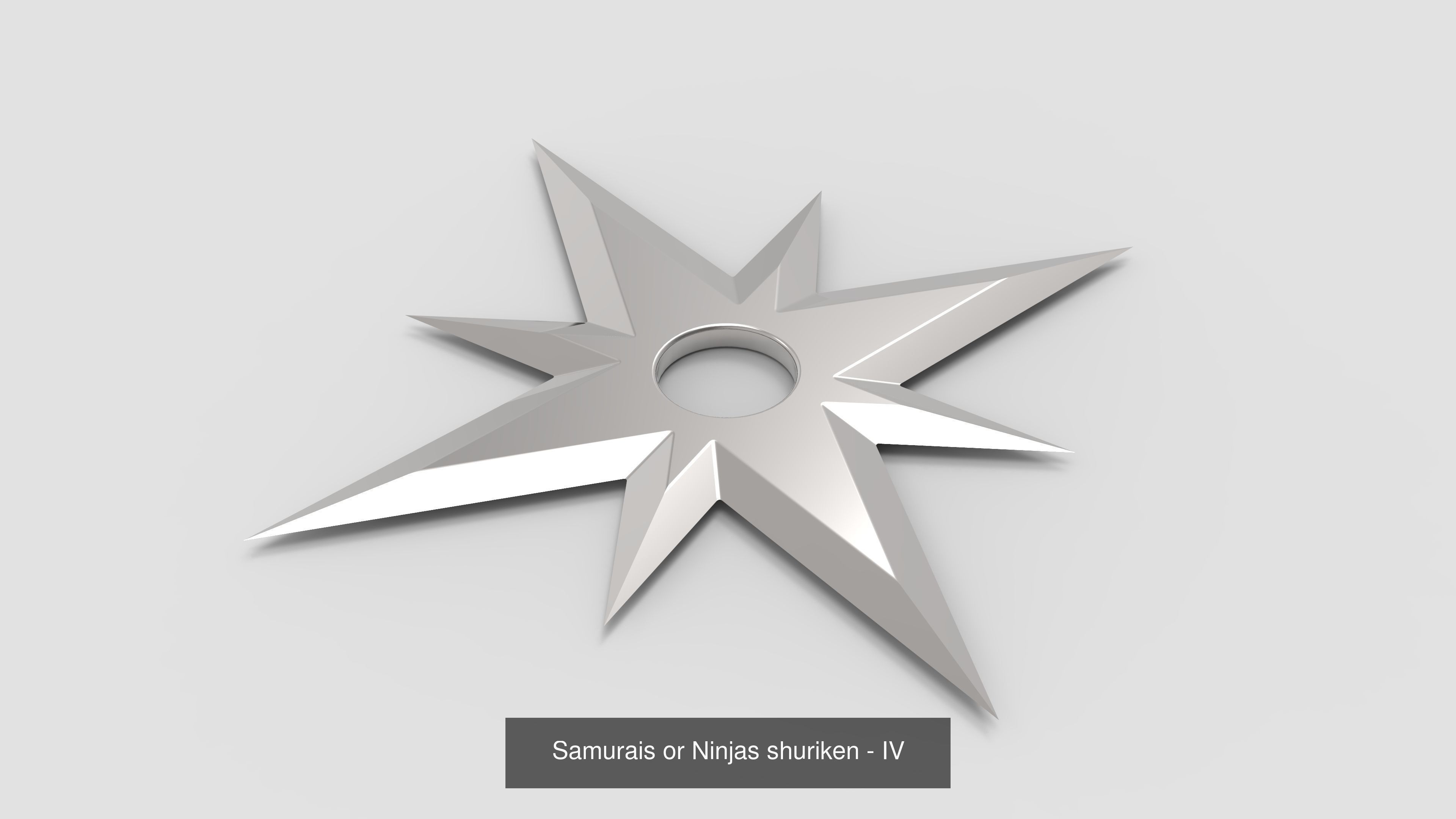 Shurikens Pack - 3D Print Models 3D Model Collection_13