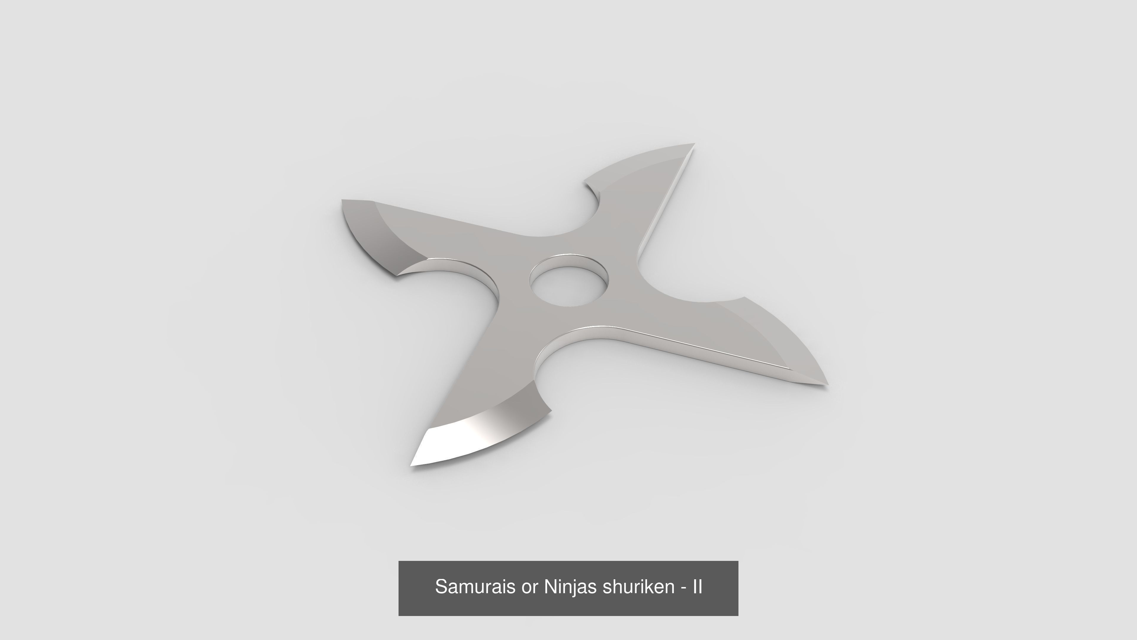 Shurikens Pack - 3D Print Models 3D Model Collection_11