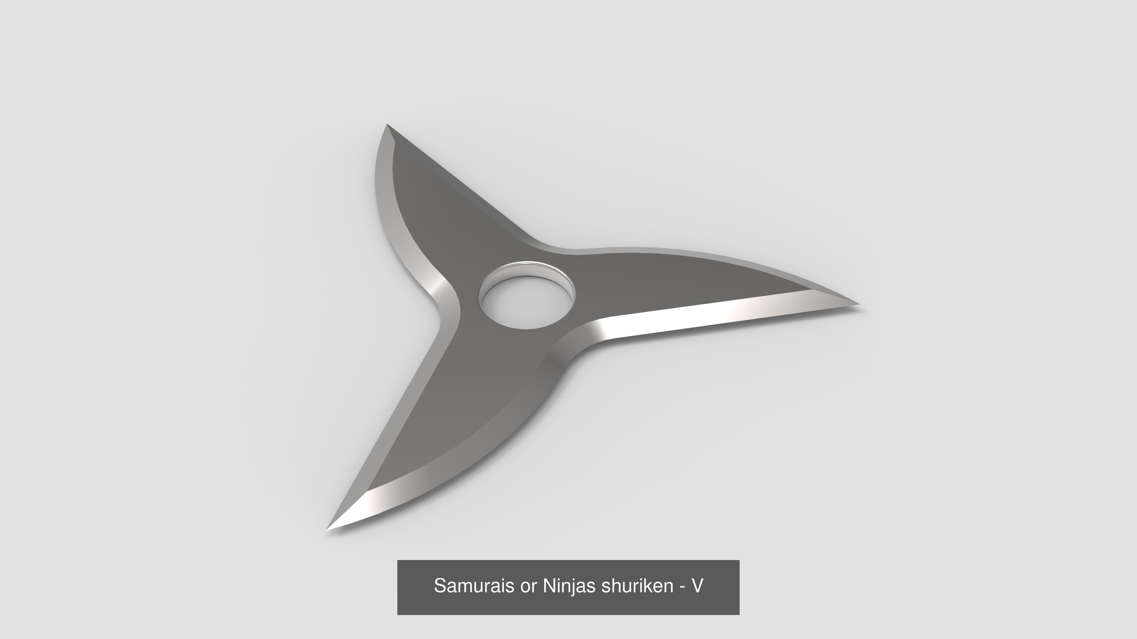 Shurikens Pack - 3D Print Models 3D Model Collection_14