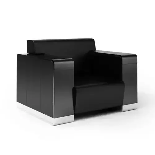 Black modern armchair 040 am92