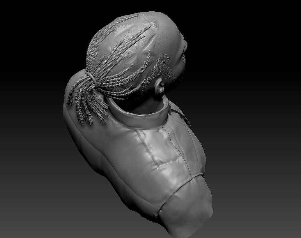 Lewis Hamilton 3D print model_4